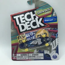 NEW 2022 Tech Deck Throwback Series Walmart FLIP Blue Eyeball Fingerboard NIB