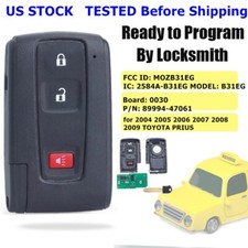 For 04 05 2006 2007 2008 2009 Toyota Prius Remote Smart Proximity Key Mozb31eg For 04 05 2006 2007 2008 2009 Toyota Prius Remote Smart Proximity Key Mozb31eg