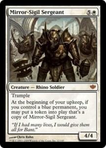 Mirror-Sigil Sergeant x4 - Conflux - NM-Mint, English - Conflux