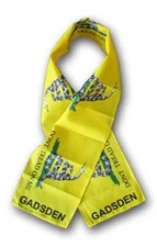 Gadsden Don't Tread On Me Lightweight Flag Printed Knitted Style Scarf 8"x60"