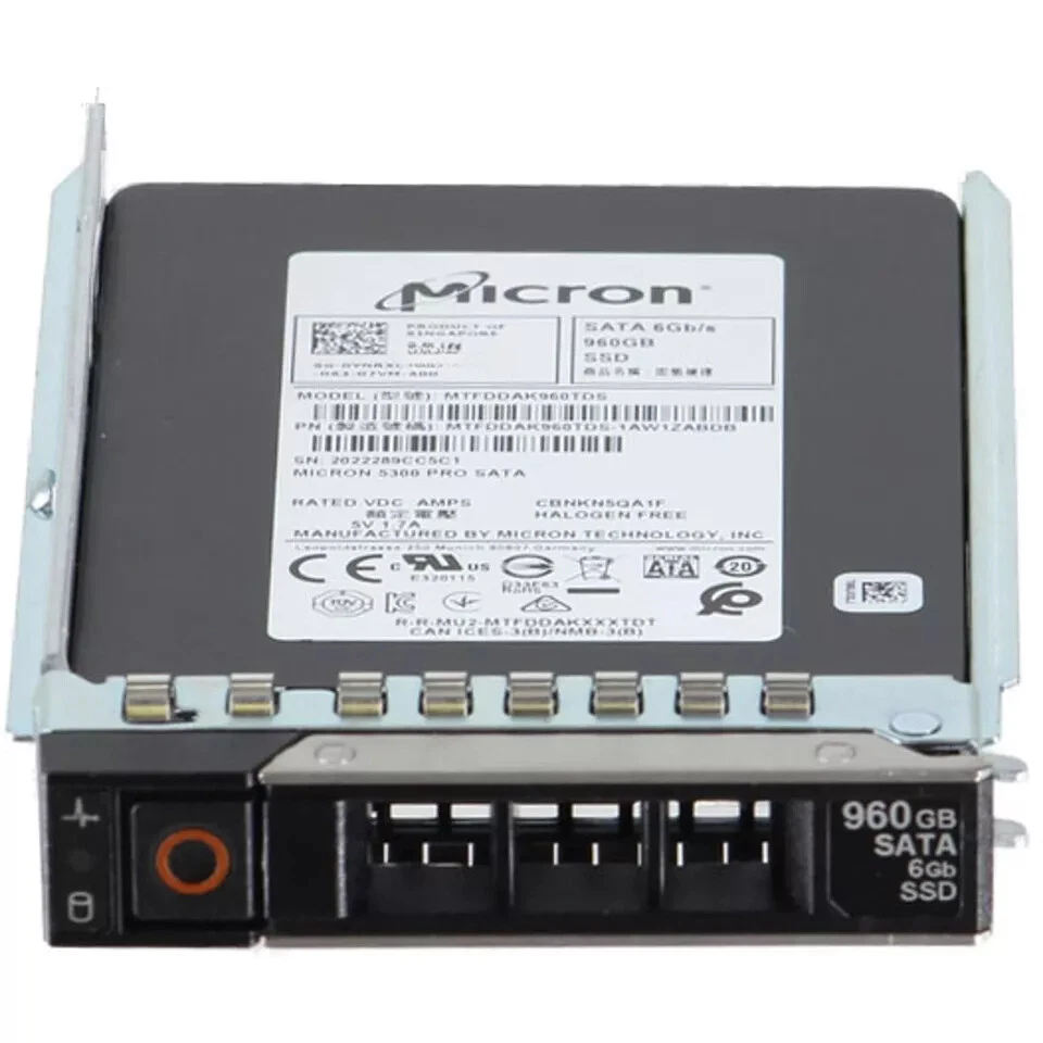 DELL 0M9Y79/M9Y79 2.5" 960GB SATA 6Gbps SSD 14/15/16G KIT - Image 3 of 4