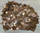 10 pounds of mixed Canada small cent penny. Mixed date Large lot! Cad