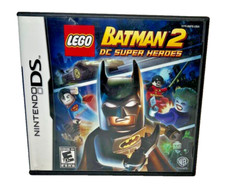 LEGO Batman 2 Nintendo DS DC Super Heroes Booklet And Case Only No Game