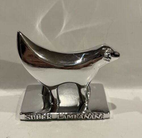 Original Liverpool Super Lambanana Sculpture Figurine Silver Small 2.5” - Picture 1 of 5