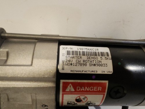 Megavolt Reman 24v Starter 1987566C1 - Picture 2 of 5