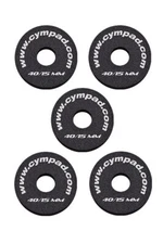 Cympad cymbal felts, Optimizer Set Cymbal pads 40/15mm 5 Pack, foam cymbal felt