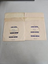 45 RPM 7" RECORD SLEEVES CO. SLEEVE 6 PACK SEE PHOTOS - Warner Reprise SLV59-2