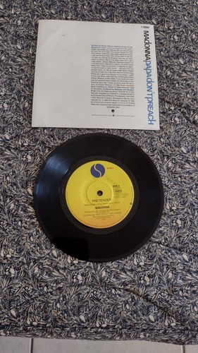 Madonna Burning Up / Physical Attraction 12" Vinyl Single 45 rpm 1983 Sire Aus - Picture 11 of 11