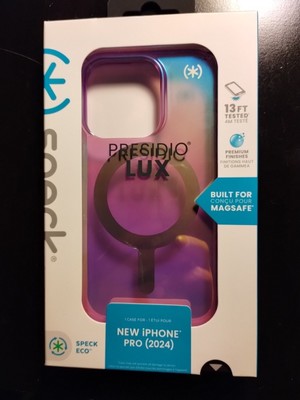 Speck Presidio 2 Grip iPhone 6.7  Pro Purple MagSafe Phone Case
