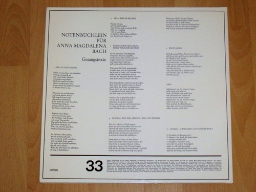 LP Notenbüchlein für Anna Magdalena Bach - NM - Picture 3 of 4