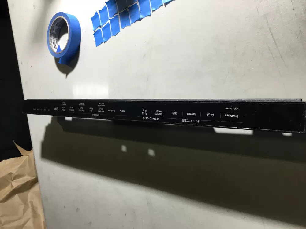 KitchenAid W10537423A Dishwasher Control Board Panel AZ44162 NRV429