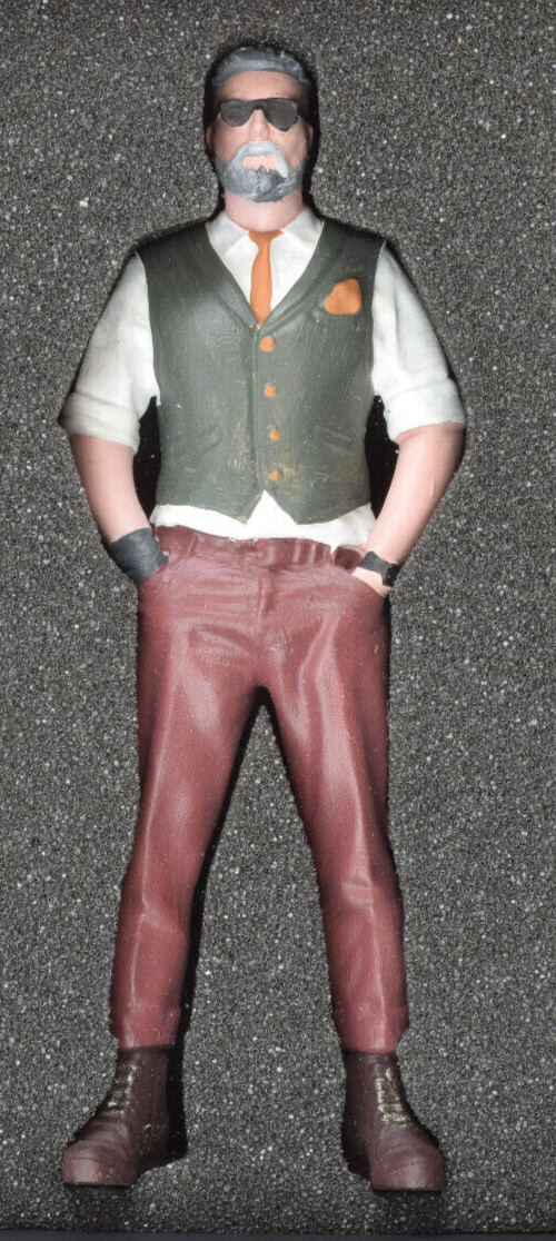 Фигурка из смолы с ручной росписью Atlantic Case Tim 1/18 - Литой под давлением дисплей для автомобилей