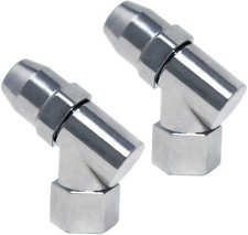 JACO Advanced Angled Tire Air Chuck - 1/4" NPT 2 Pack  Open Flow 