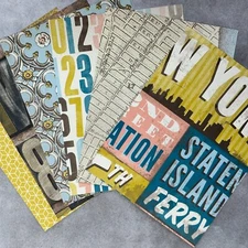 Stampin' Up! Soho Subway Designer Series Paper 4 x 5.25" Pack | Vintage!