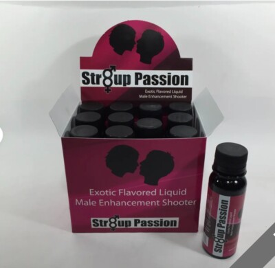 Str8up Passion Male Enhancement drink - 12 pack