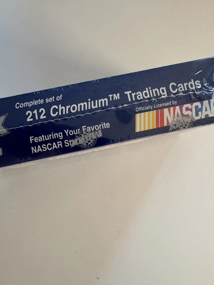 1993 Maxx NASCAR Racing Chromium Complete Set 212 Cards Factory Sealed Box Set - Image 2 of 4