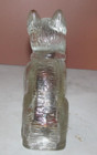 Frenchy Frenchie Dog Candy Container Holder Clear Glass Jeannette T. H. Stough — photo 4