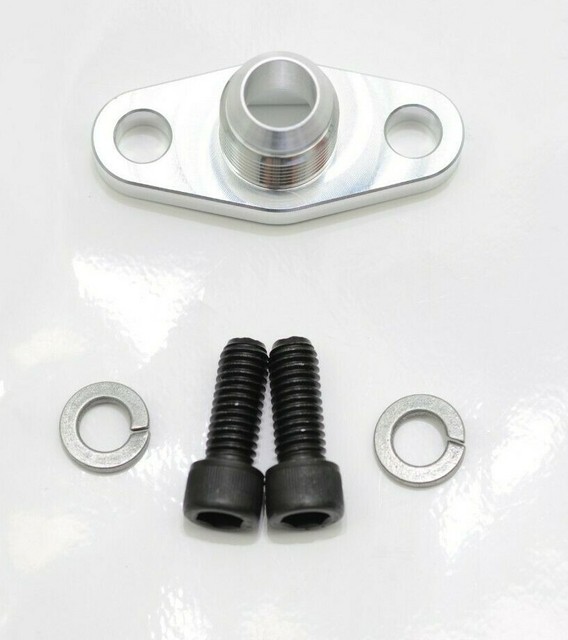 1320 Performance 10AN Warner Turbo Oil Drain Flange for 10mm & 3/