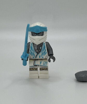 NEW LEGO Zane Core Hair Helmet Ninjago White Ninja 71761