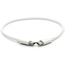 1FT USB-C to USB-C Fast Charging Cable 60W PD Short Type-C Cord for Android MacB