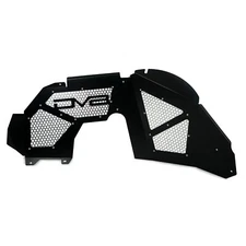 DV8 Offroad Front Inner Black Fenders for Wrangler JL Gladiator JT INFEND-03FB