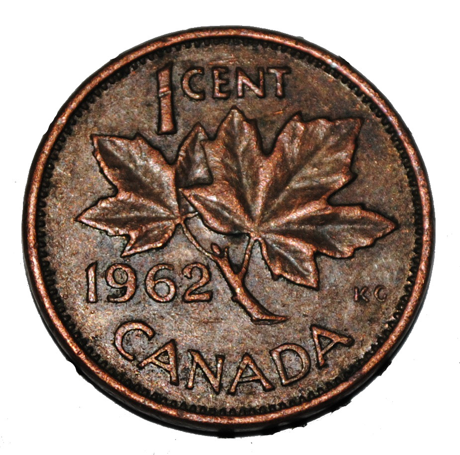 Canada 1962 1 Cent Copper One Canadian Penny Coin | eBay