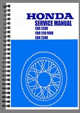 HONDA CBR 250R MC19 WORKSHOP MANUAL REPAIR SERVICE BOOK ON PAPER ENGLISH