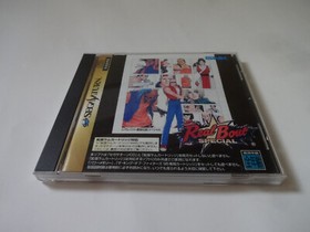 REAL BOUT FATAL FURY SPECIAL Sega Saturn SS SNK 1997 T-3117G w/Obi NTSC-J Japan☆