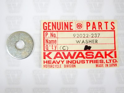 ネーム一覧② Kawasaki NOS NEW 92022-237 Washer BR EN ER EX F9 F11 KE KL KS KT