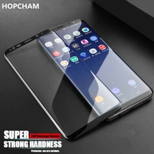 Full Cover Tempered Glass Screen Protector For Samsung Galaxy S25 S24 S23 S22 S9