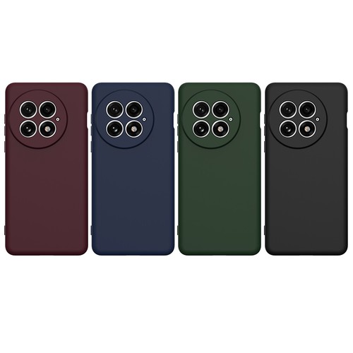 For OnePlus 13 5G, Luxury Magnetic Skin Touch Feel Liquid Silicone Cover Case - Picture 2 of 26