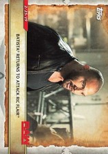 Batista Returns to Attack Ric Flair Topps #44 2020 Topps Road to WrestleMania