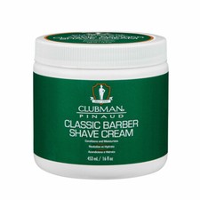 Clubman Pinaud Classic Barber Shave Cream 453ml 16fl oz Conditions Moisturizes