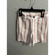 Boys Janie Jack white striped shorts size 3