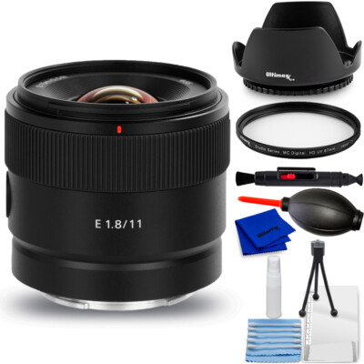 Sony E 11mm F/1.8 Objektiv SEL11F18 - 7PC Zubehör Set