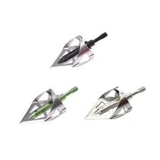 3Pcs Broadheads 100 Grain Crossbow 360 Hunting Archery Bow Screw Arrows Points