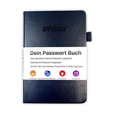 OFF-Block Dein Passwort Buch I A-Z Register I...