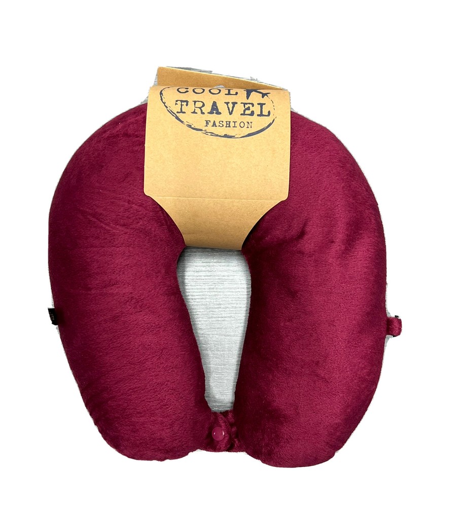 Ultra-Comfortable Memory Foam Travel Pillow for Neck Support  