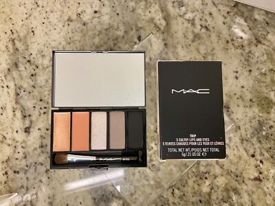MAC Trip 5 Sultry Lips and Eyes NIB Authentic Limited Edition Palette