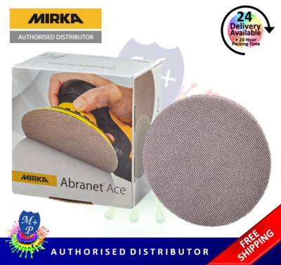 Mirka Abranet Ace Schleifscheiben 150 mm 6'' BOX 50 Scheiben P180