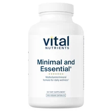 Vital Nutrients MINIMAL AND ESSENTIAL 180 Vegan Capsules Exp: 10/2026 FREE ship