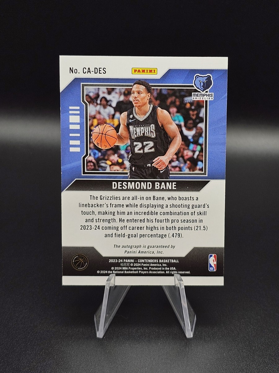 2023-24 Panini Contenders - Contenders Autographs Desmond