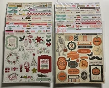 My Mind's Eye 12 x 12 Chipboard Elements-Variations Available-You Choose