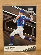 Alex Santos 2020 Panini Elite Extra Edition Baseball /999 #72