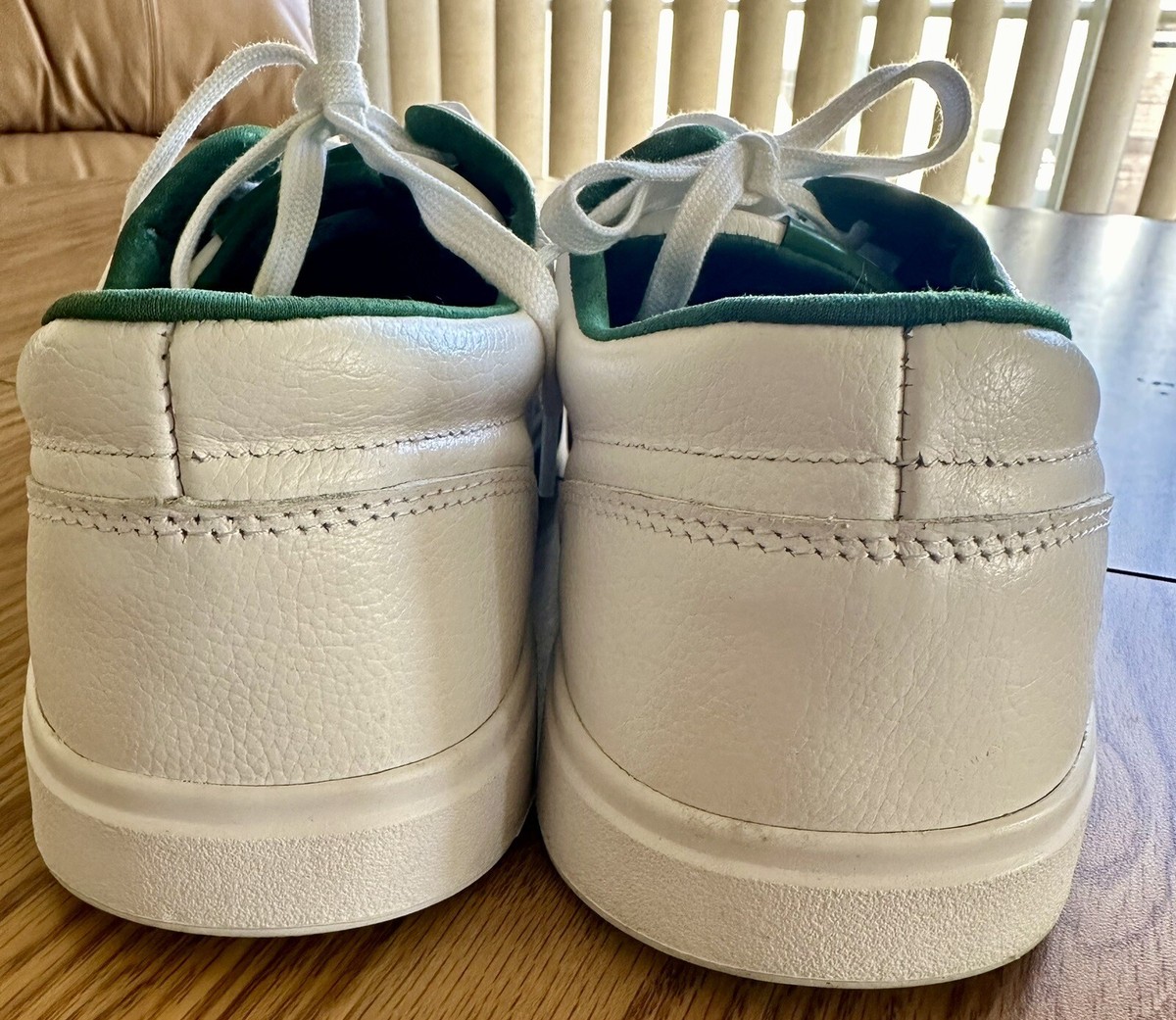 Travis Mathew Cuater The Wildcard Leather Golf Shoes White 