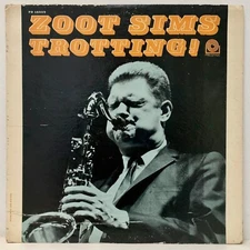 ZOOT SIMS Trotting! PRESTIGE PR16009 RVG DG ORIG MONO LP  EX