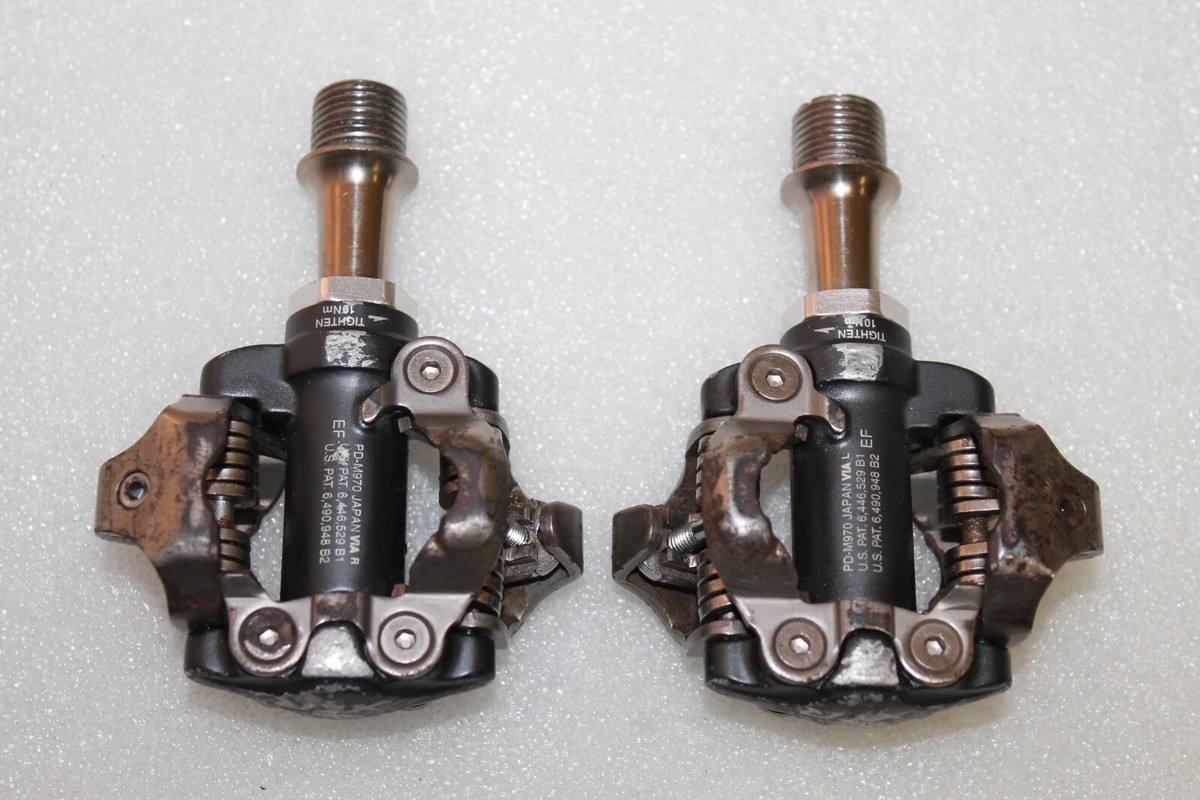 Pedal Pedales Shimano XTR M970 PD-M970 SPD Clipless 329 GR Pedal Pedales Shimano XTR M970 PD-M970 SPD Clipless 329 GR