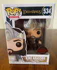 Funko Pop! King Aragorn #534 Special Edition Lord Of The Rings NM w/ Protector