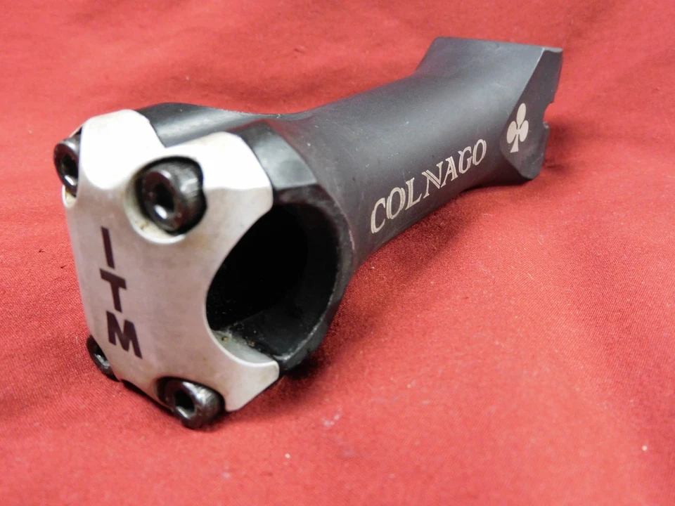 12 cm Threadless Black ITM Colnago Stem 1" 1/8 x 120 mm x 26.0 mm 186 grams - Image 3 of 4