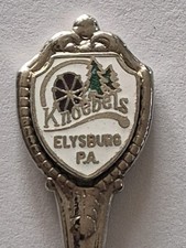 Knoebels Elysburg PA Vintage Souvenir  Spoon Collectible